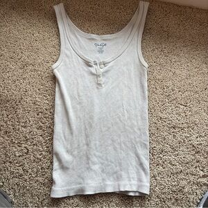 Very light blue brandy Melville tank top